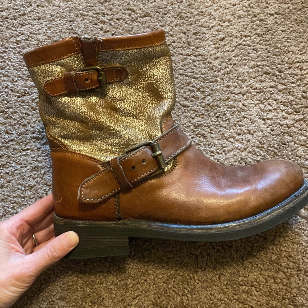 NWOT Ash short motorcycle boots size 39